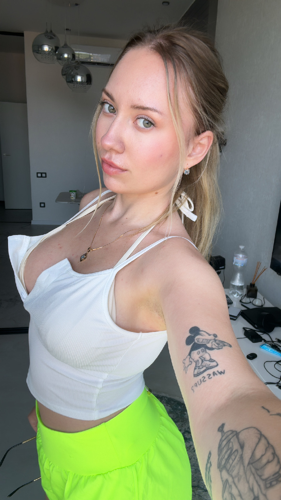 KateV in her underwear in Vasai Virar